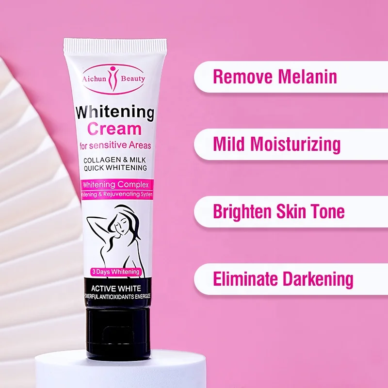 AICHUN BEAUTY WHITENING CREAM FOR SENSITIVE AREAS _ WHITENING COMPLEX