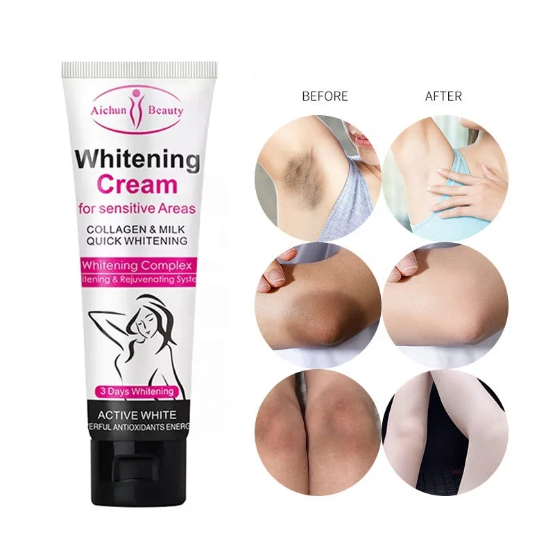 AICHUN BEAUTY WHITENING CREAM FOR SENSITIVE AREAS _ WHITENING COMPLEX