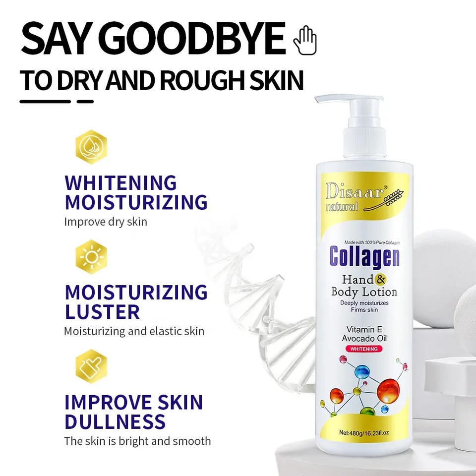 DISAAR COLLAGEN HAND AND BODY LOTION