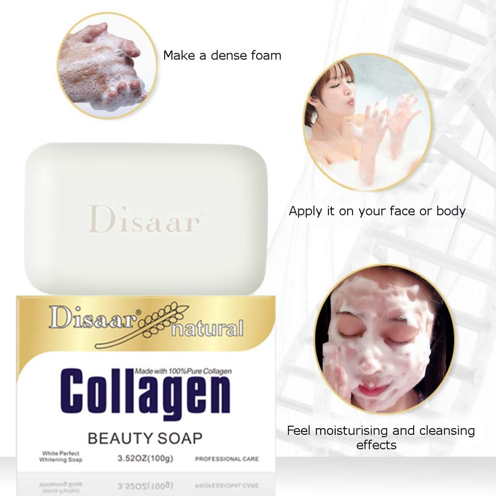 DISAAR NATURAL COLLAGEN BEAUTY SOAP