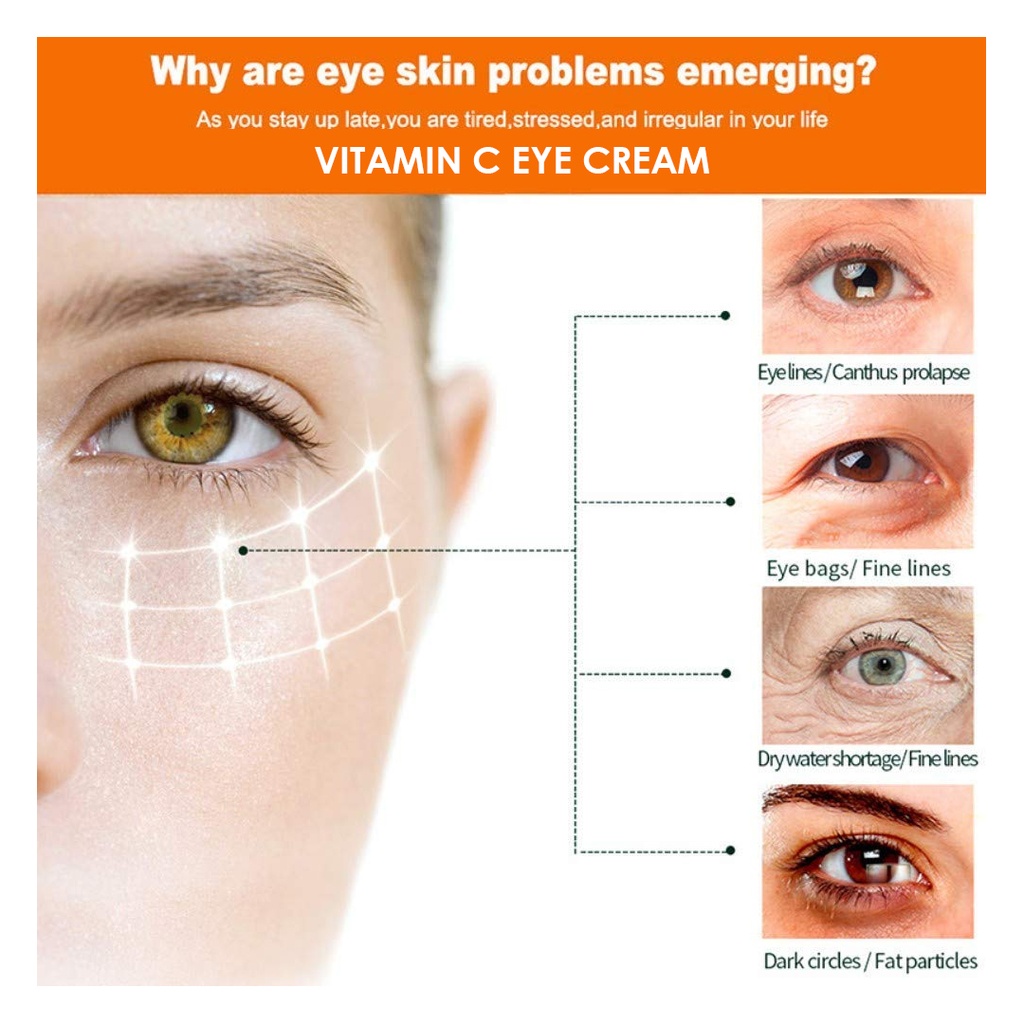 DISAAR VITAMIN C WHITENING EYE CREAM