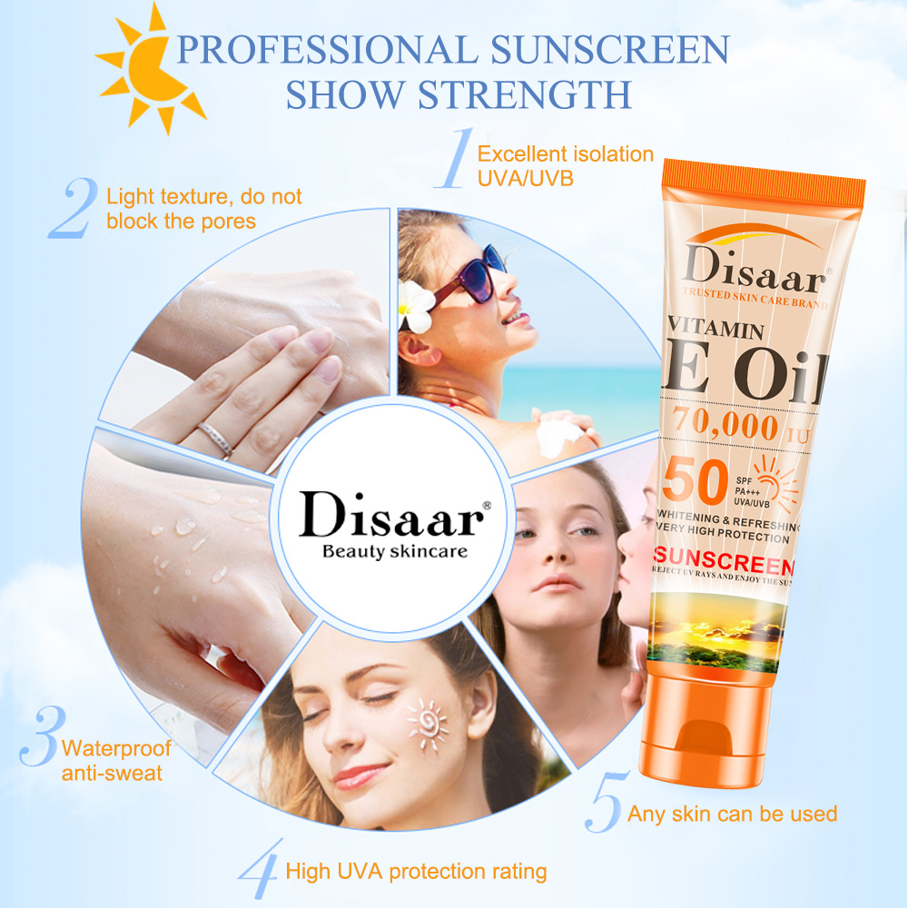 DISAAR VITAMIN E OIL SUNSCREEN