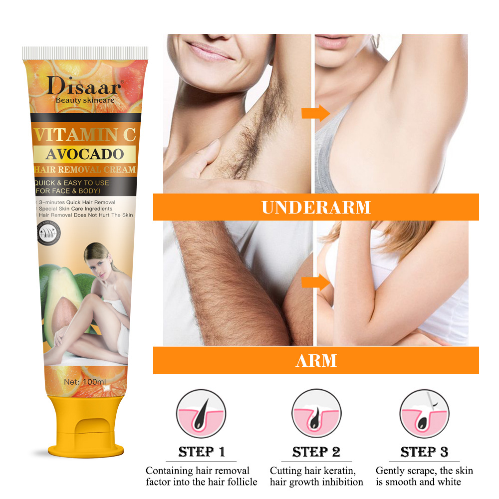 Disaar Vitamin C Avocado Hair removal cream