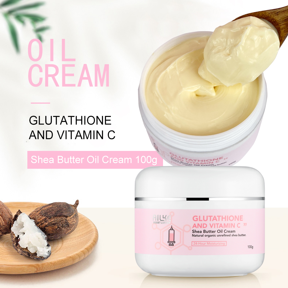 AILKE GLUTATHIONE AND VITAMIN C SHEA BUTTER OIL CREAM