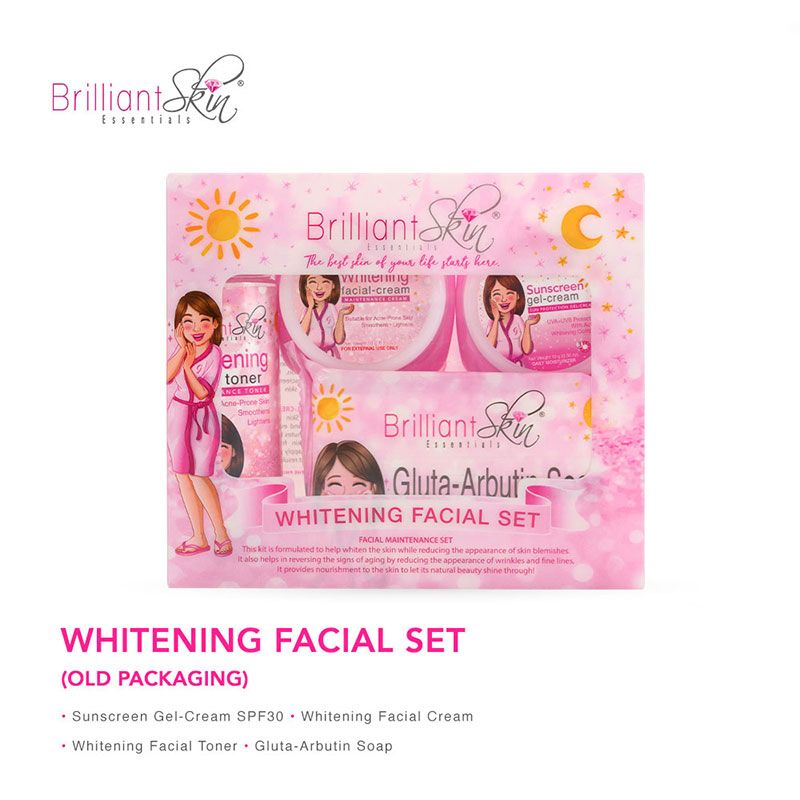 BRILLIANT SKIN ESSENTIALS WHITENING FACIAL SET