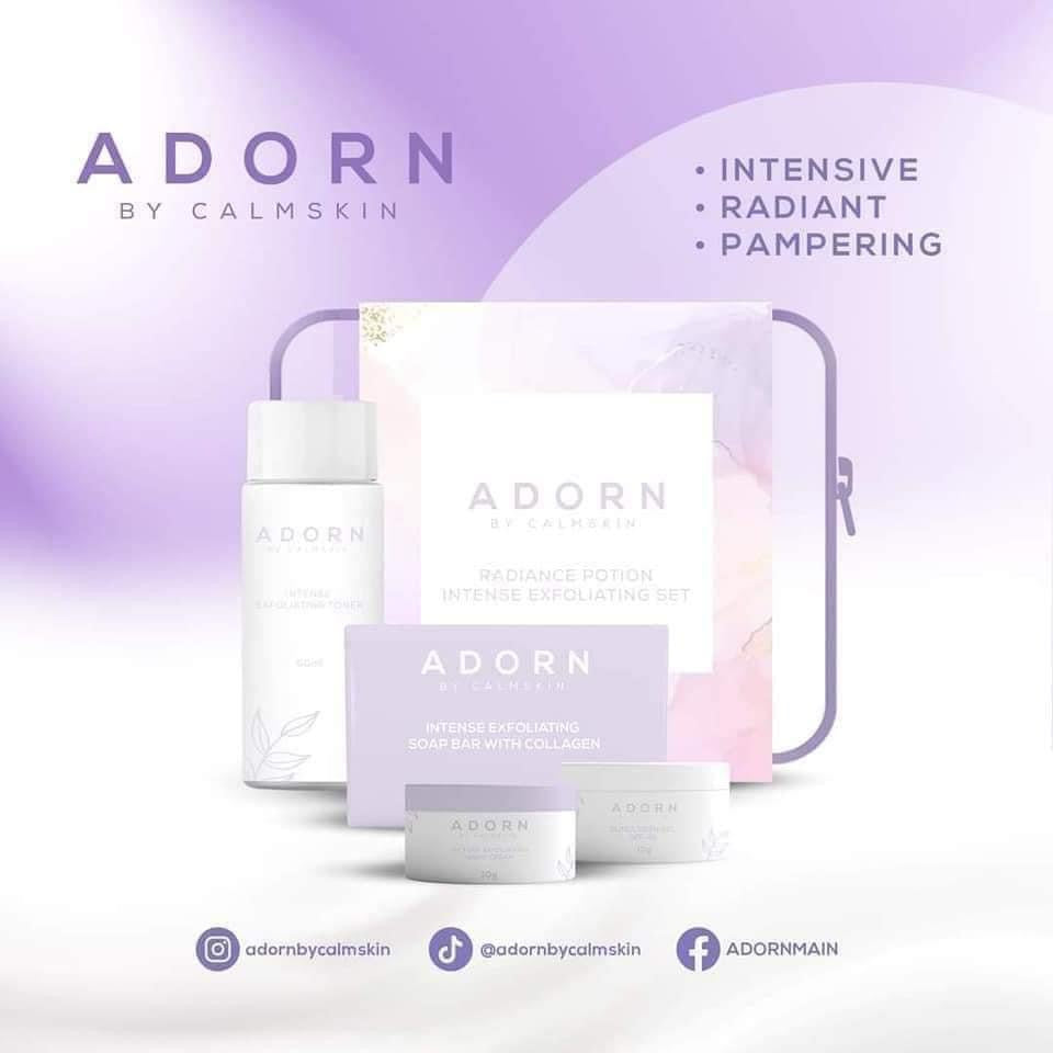 ADORN RADIANCE POTION INTENSE EXFOLIATING SET