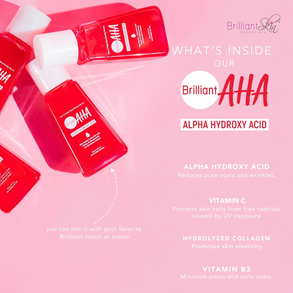BRILLIANT AHA ALPHA HYDROXY ACID