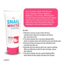 LOVE JOJO SNAIL WHITE GLUTA HEALTHY FACIAL CLEANSER