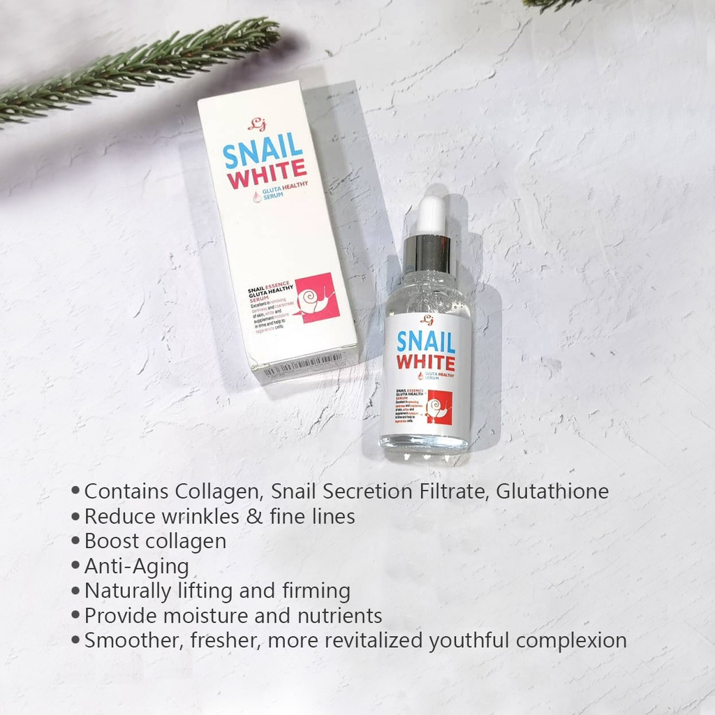 LOVE JOJO SNAIL WHITE GLUTA HEALTHY SERUM
