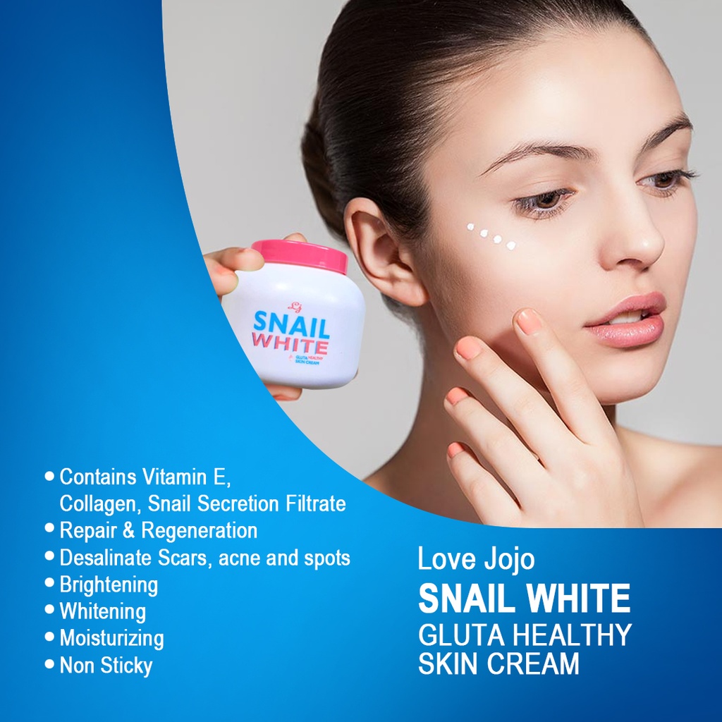 LOVE JOJO SNAIL WHITE GLUTA HEALTHY SKIN CREAM