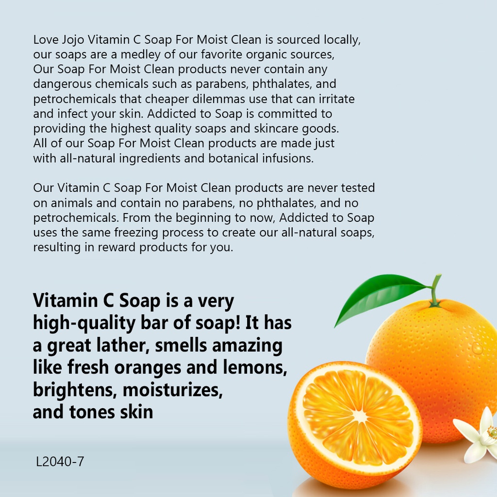 LOVE JOJO VITAMIN C SOAP