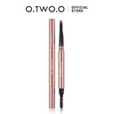 O.TWO.O Machete-shaped Smooth Long Lasting Eyebrow Pencil