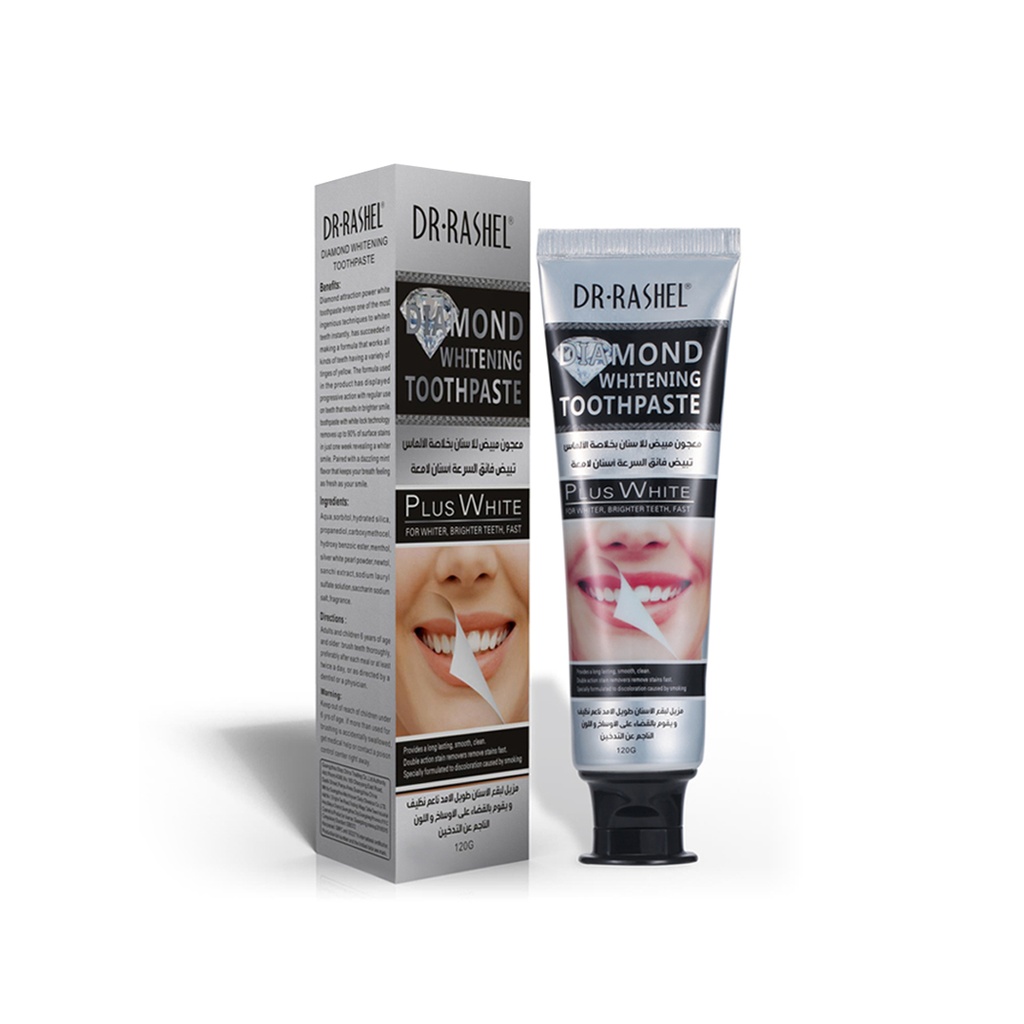 Dr.Rashel Diamond Whitening Tooth Paste - 120g