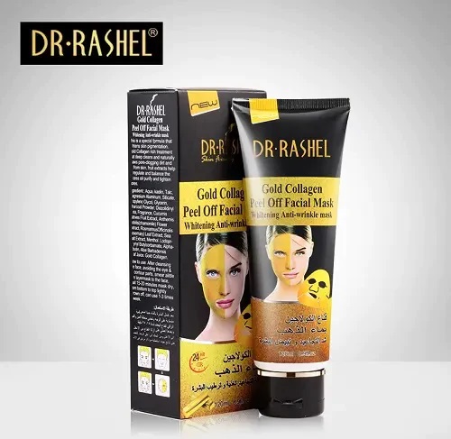 Dr.Rashel Gold Collagen Peel Off Facial Mask Whitening Anti Wrinkle Mask - 120ml