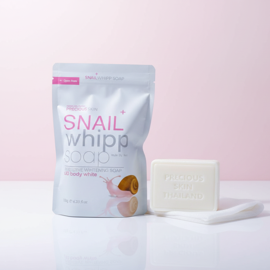 Precious Skin Snail Whipp Soap – 120g