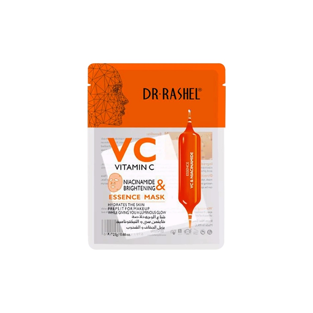 Dr.Rashel Vitamin C Niacinamide & Brightening Essence Mask - 25g