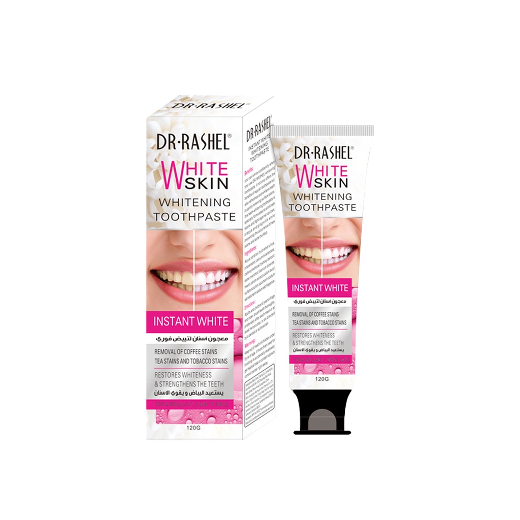 Dr.Rashel White Skin Whitening Tooth Paste - 120g