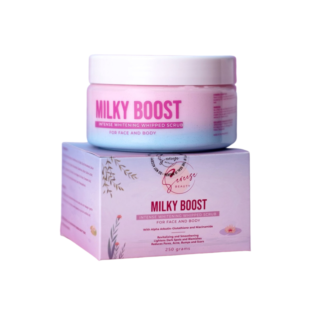 Sereese Beauty Milky Boost Intense Whitening Whipped Scrub - 250g