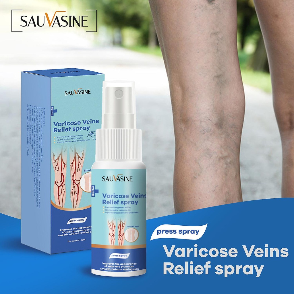Sauvasine Varicose Veins Relief Spray - 30ml