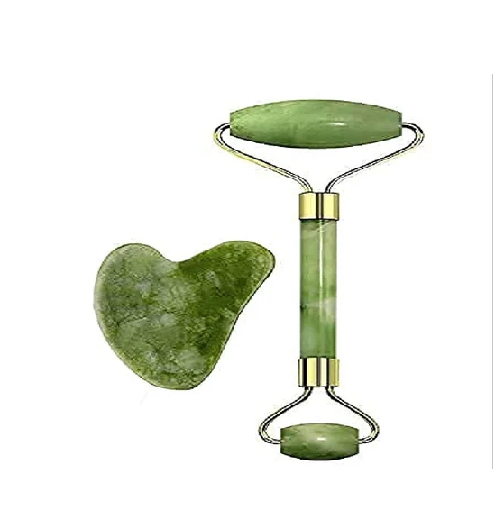 Connert Beauty Wheel Facial Massage Roller (With Stone)