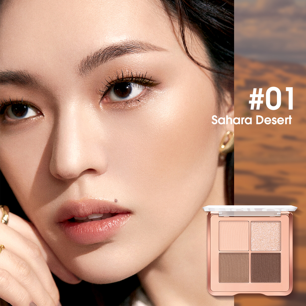 O.TWO.O Crystal Eyeshadow Palette Mini - 8.5g