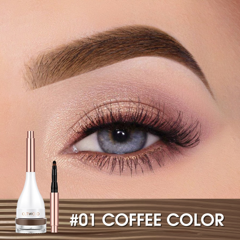 O.TWO.O Natural Shaping Dyeing Eyebrow Cream - 5g