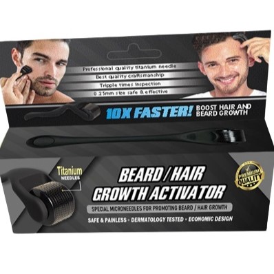 Rafo Beard/hair Growth Activator Premium Titanium Needles