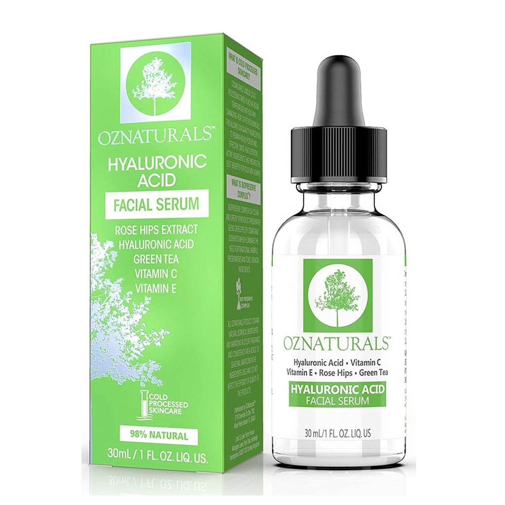 Oznaturals Hyaluronic Acid Facial Serum - 30ml