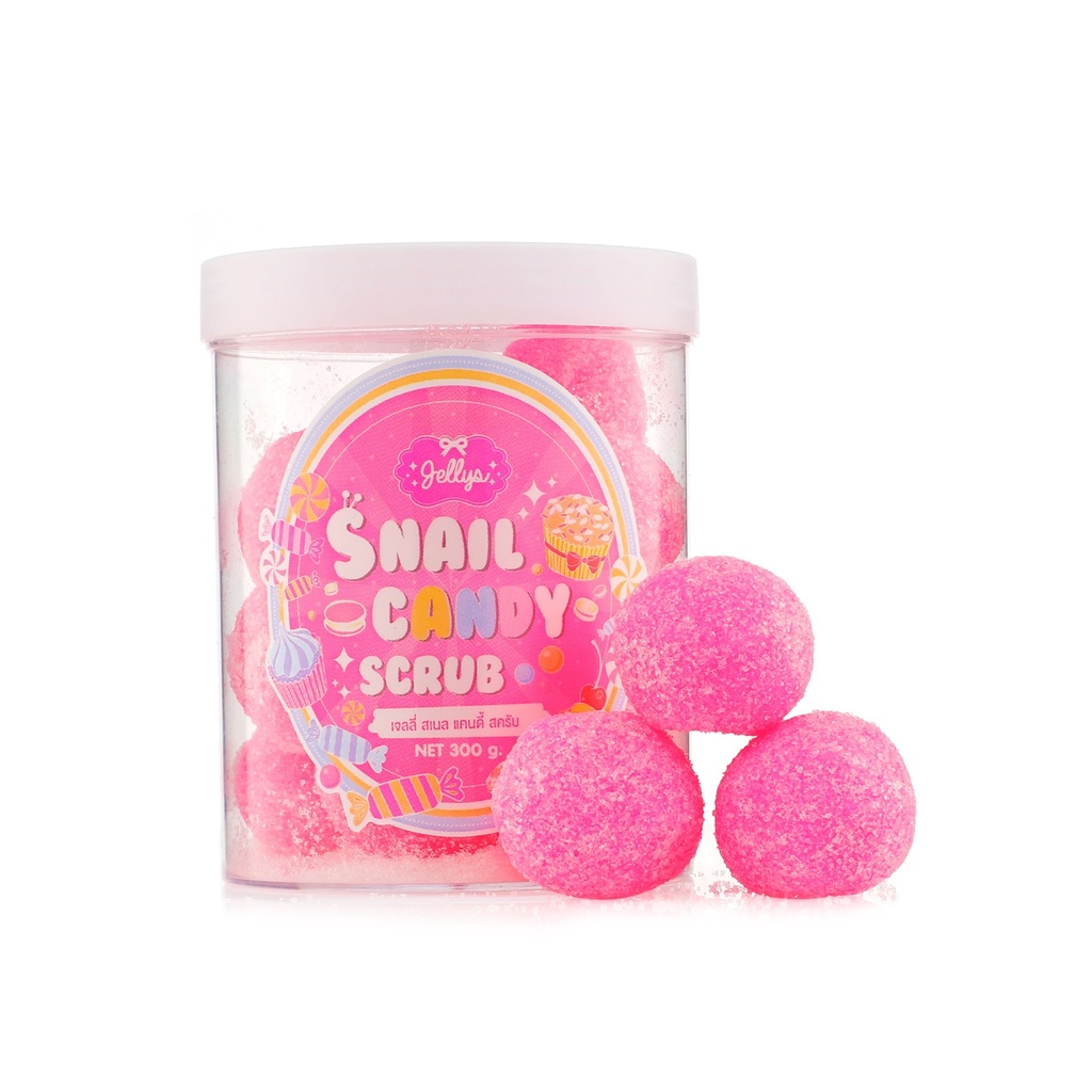 Gellys Snail Candy Scrub - 300g
