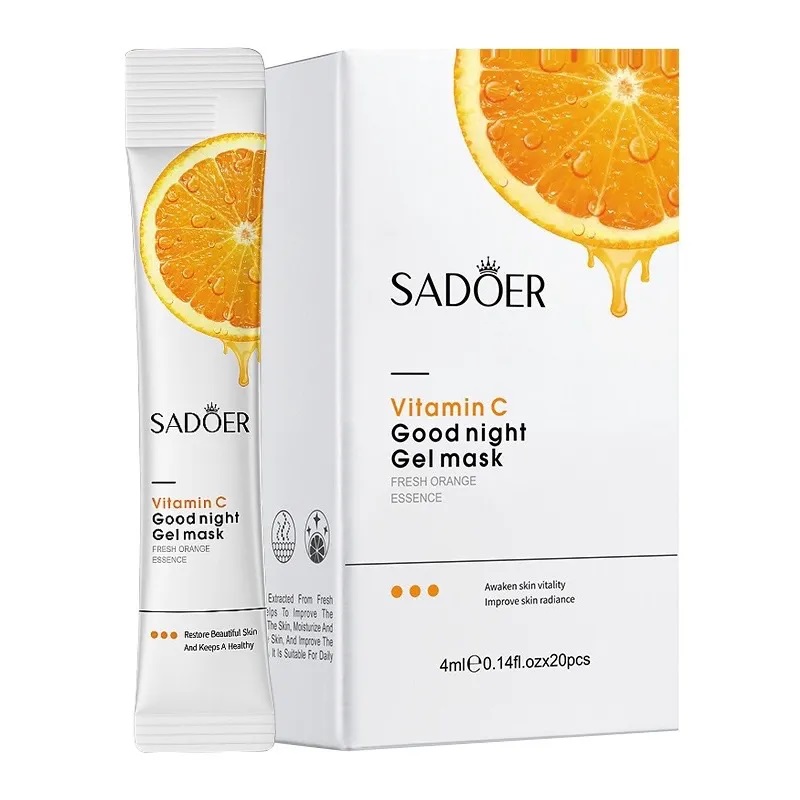 Sadoer Vitamin C Good night Gel Mask - 4mlx20pcs