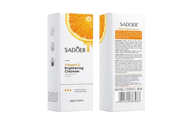 Sadoer Vitamin C Brightening Cleanser - 100g