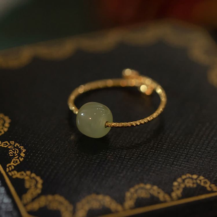 Green Stone Ring