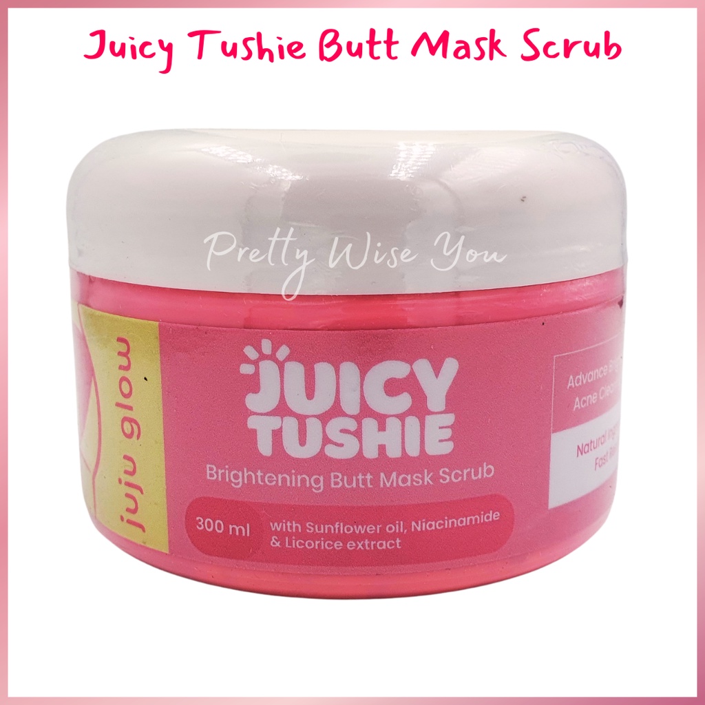 Juicy Tushie Brightening Butt Mask Scrub - 200ml