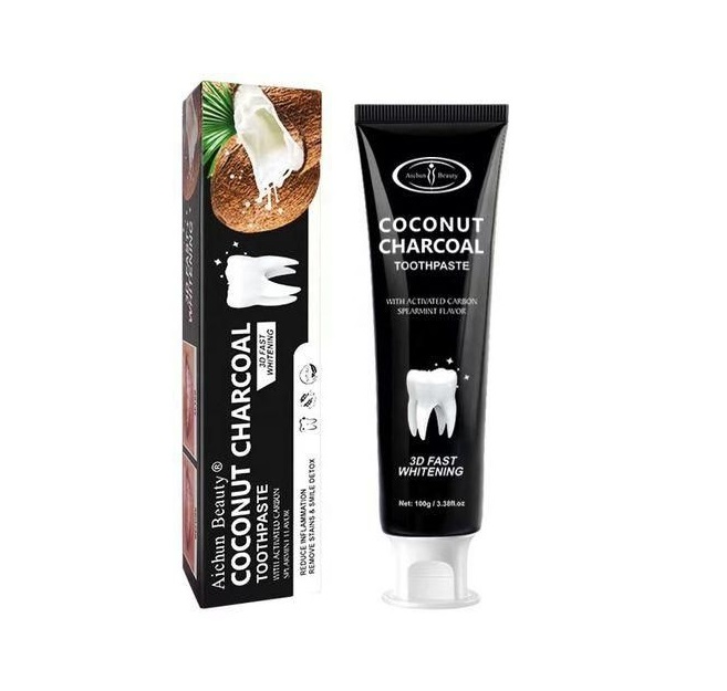 Aichun Beauty Coconut Charcoal Toothpaste - 100g