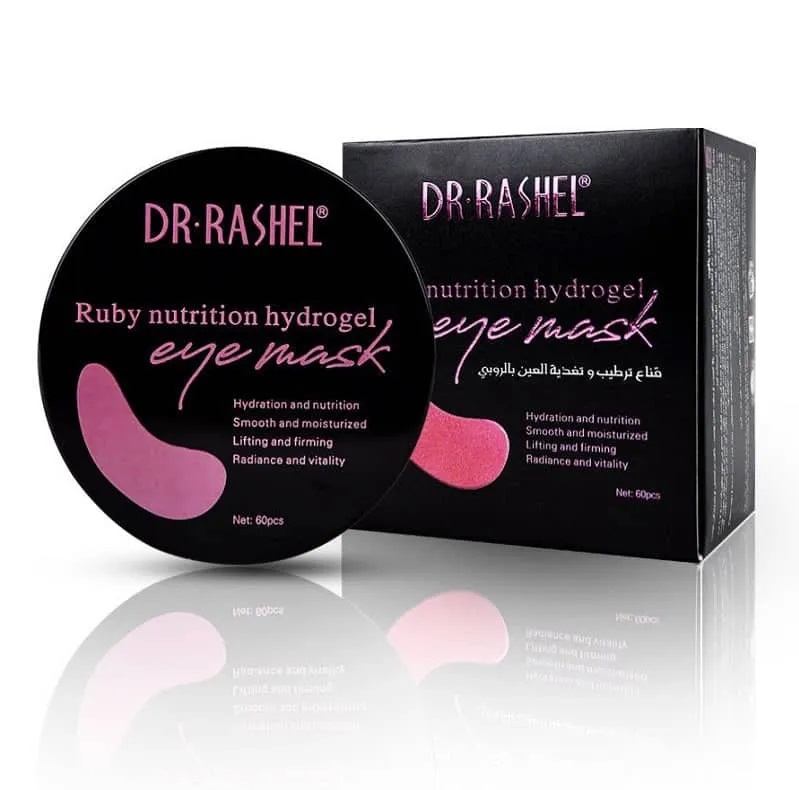 د. راشيل قناع العين هيدروجيل بالتغذية بالياقوت - 60 قطعة