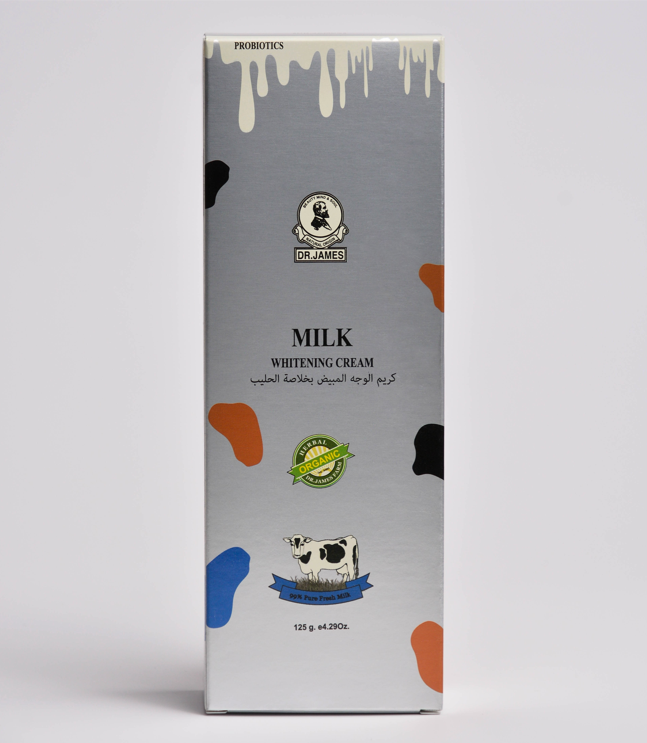 Dr.James Milk Whitening Cream - 125g