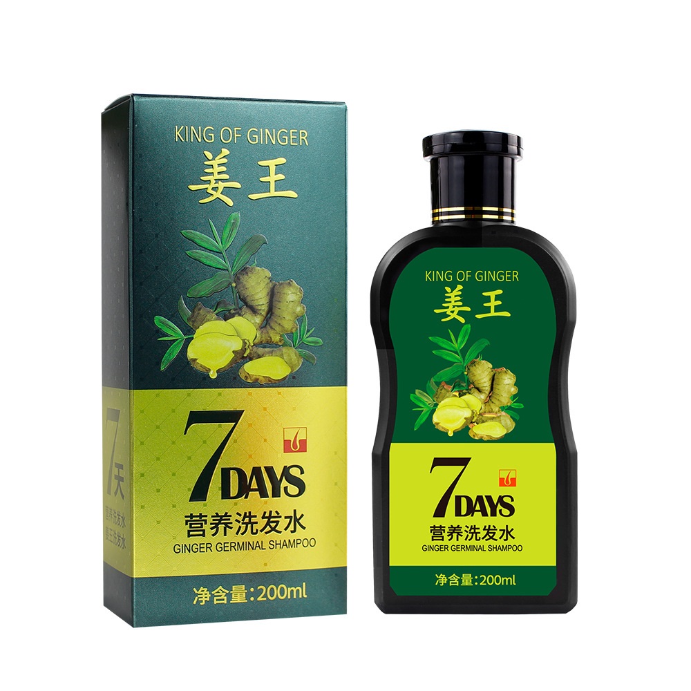 King Of Ginger 7 Days Ginger Germinal Shampoo - 200ml