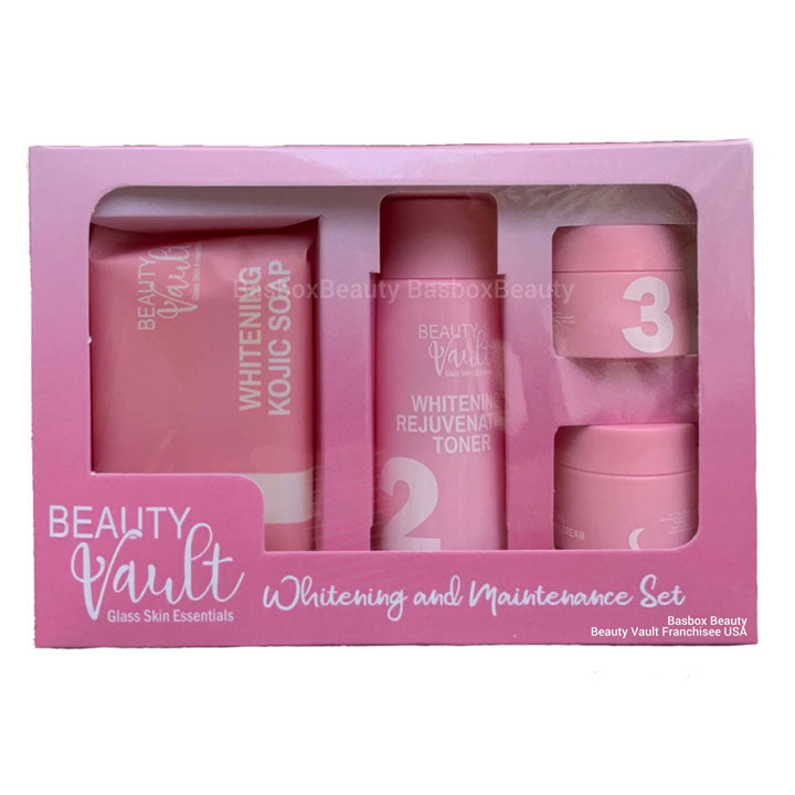 Beauty Vault Whitening And Maintenance Pink 4in1 Set