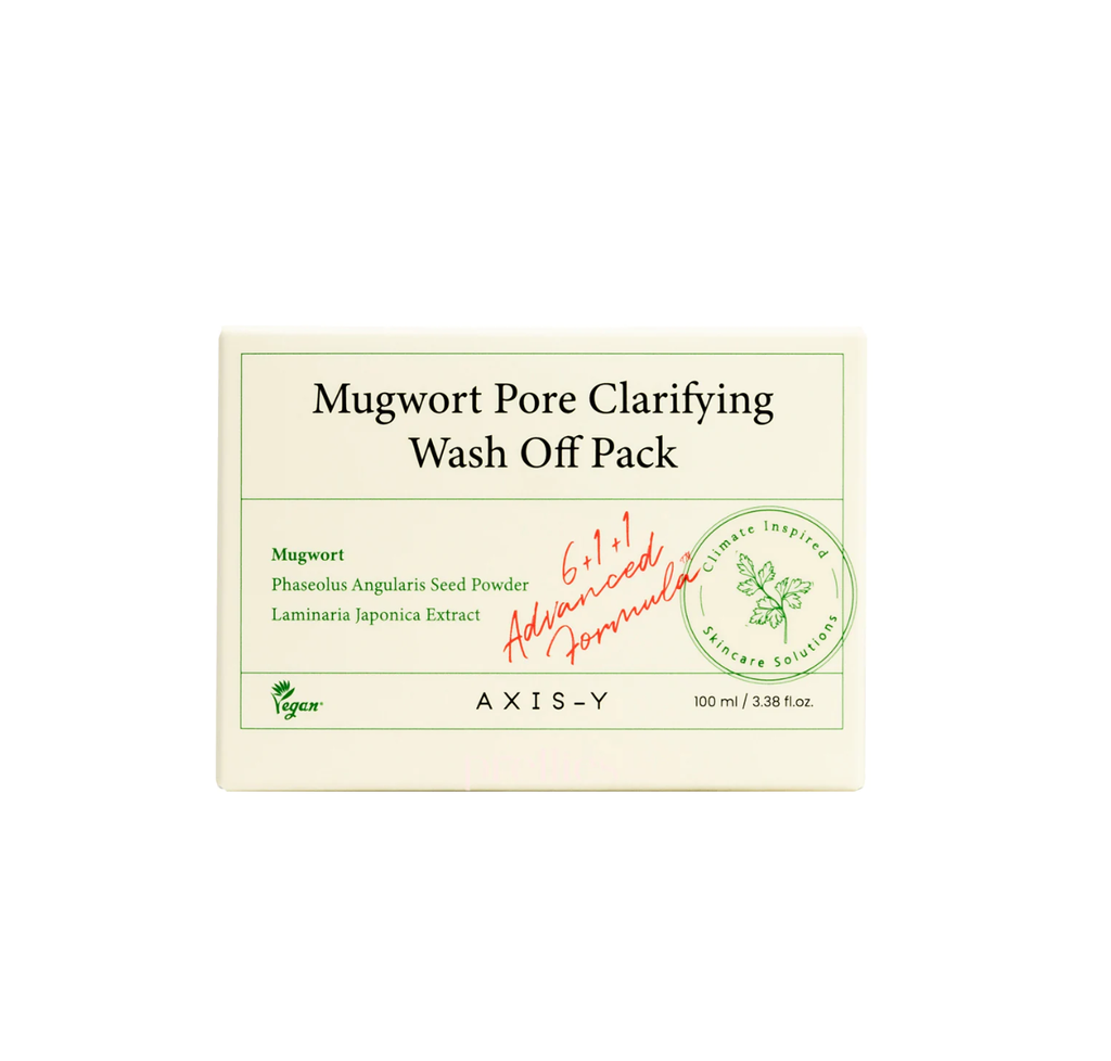 Axis-Y Mugwort Pore Clarifying Wash Off Pack - 100ml