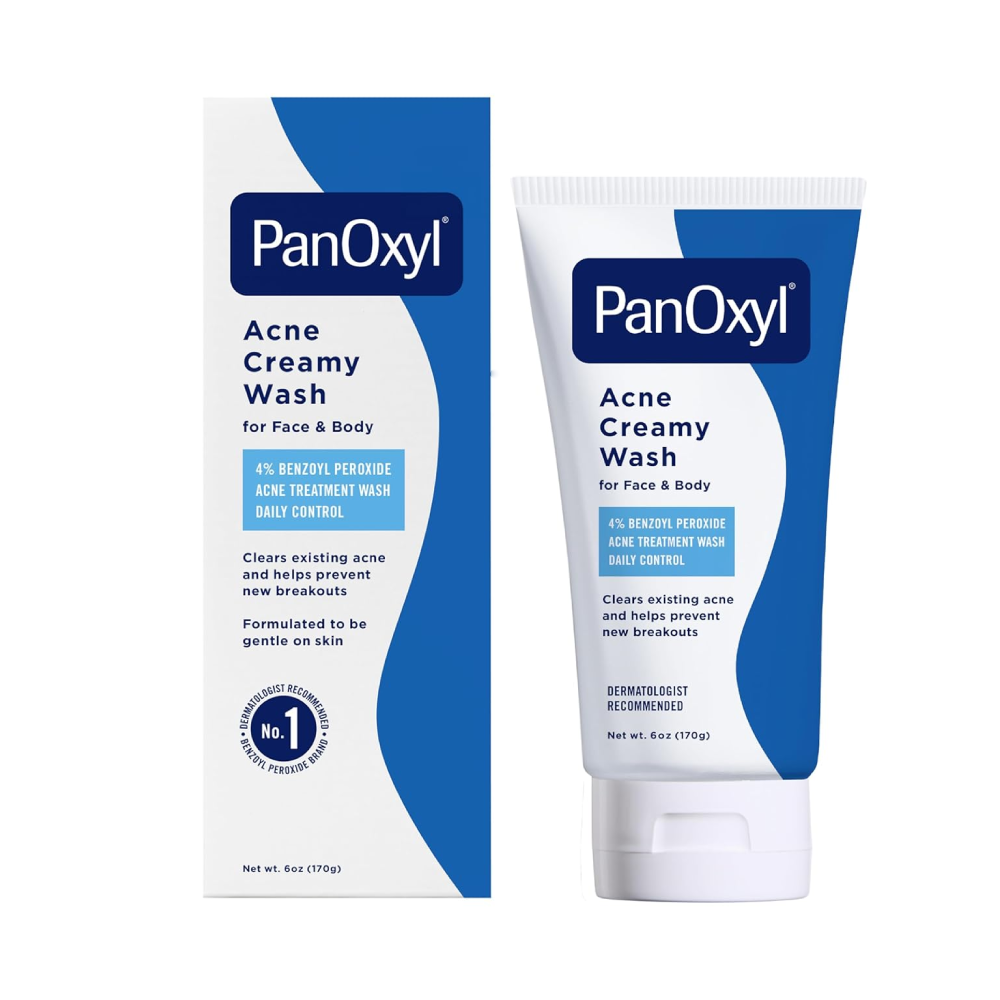 PanOxyl Acne Creamy Wash 4% Benzoyl Peroxide - 170g