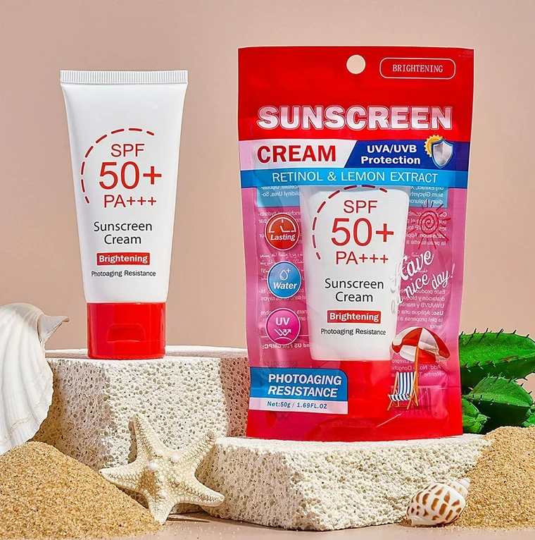 Disaar Retinol & Lemon Extract Sunscreen Cream - 50g