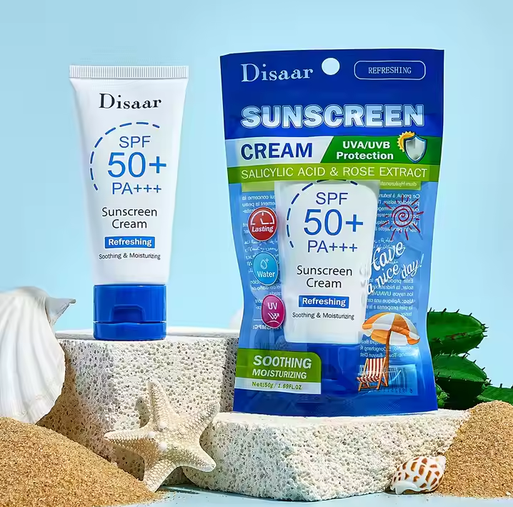 Disaar Salicylic Acid & Rose Extract Sunscreen Cream - 50g