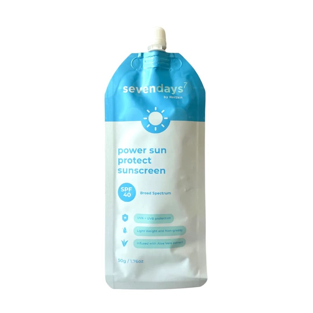 Sevendays Power Sun Protect Sunscreen - SPF40 - 50g