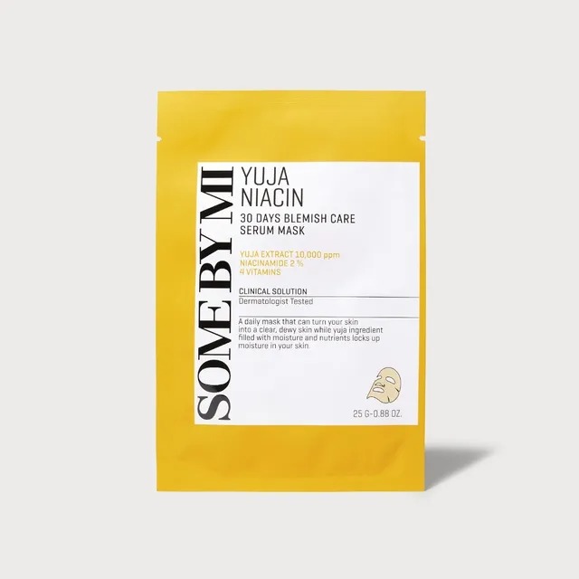 Some By Mi Yuja Niacin 30 Days Blemish Care Serum Mask