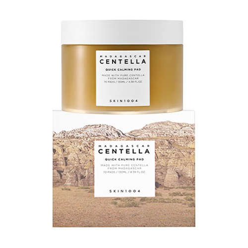 سكين 1004 وسادات مهدئة سريعة ماداجاسكار سينتيلا - 70 قطعة (130 مل)