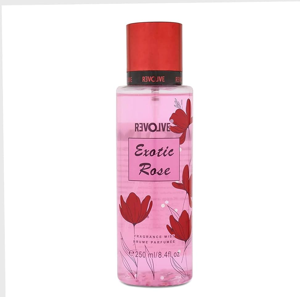 Exotic Rose Revolve Body Splash / Fragrance Mist - 250ml