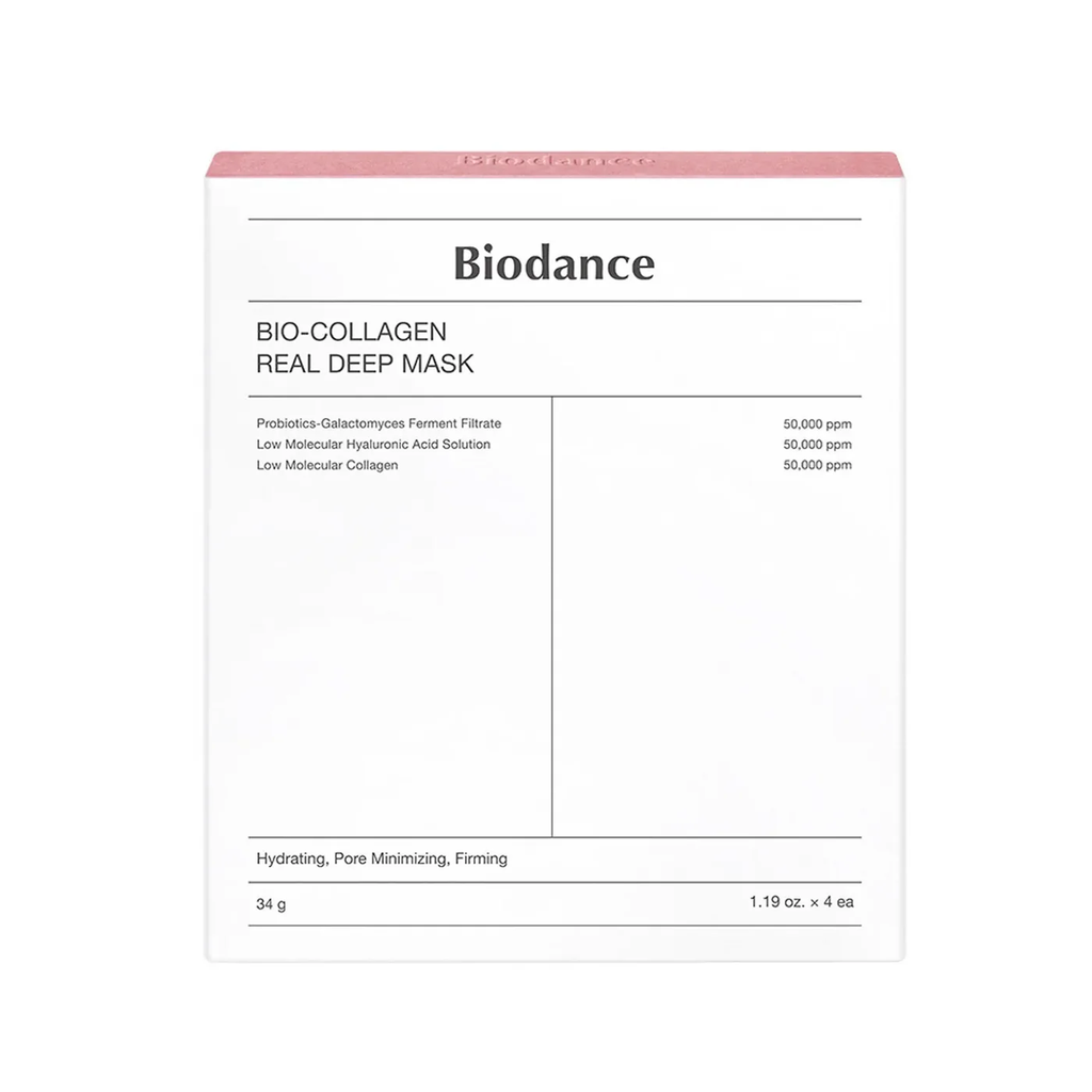 Biodance Bio-Collagen Real Deep Mask Box (34gx4Pcs)