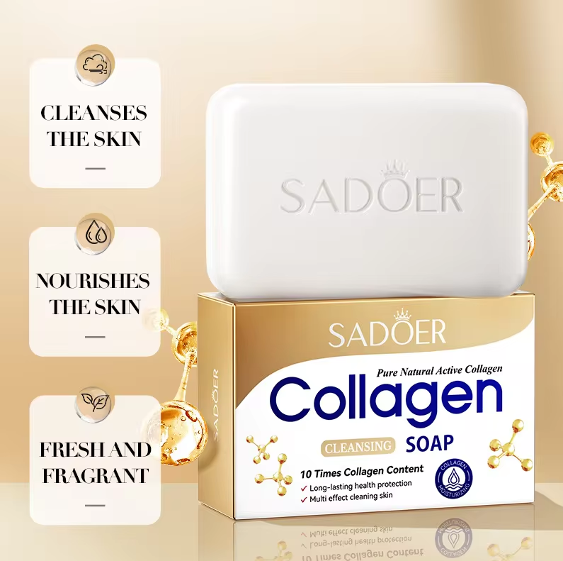 Sadoer Collagen Cleansing Soap - 100g