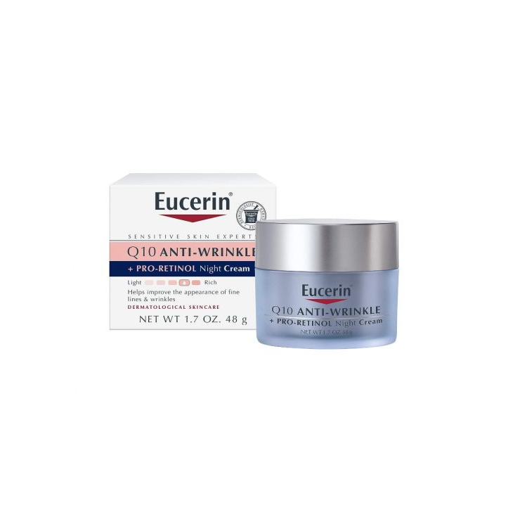Eucerin Q10 Anti-wrinkle + Pro-retinal Night Cream -