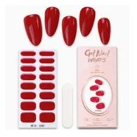 Gel Nail Wraps - 16 Strips Semi Cured Stickers